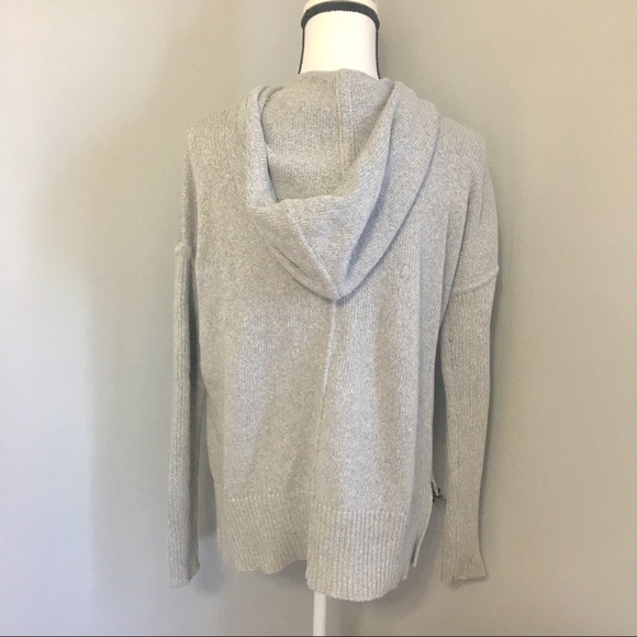 Athleta knit “revive” zip up hooded sweater - Picture 4 of 6